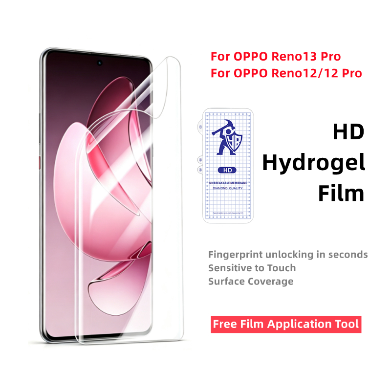 Oppo Reno 12 - Pellicola Idrogel HD 2/3/4 Pezzi per