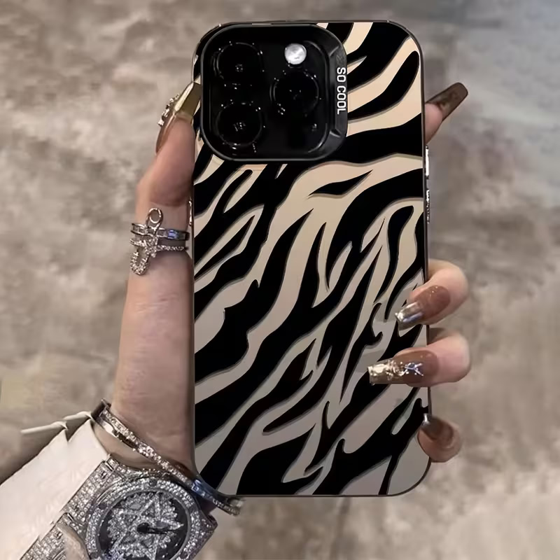 Apple Iphone 16 - Cover antiurto avanzata IMD con motivo