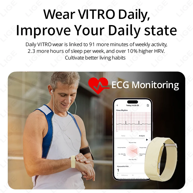 Orologio intelligente da uomo  - Fall Detection Watch recensione e prezzo